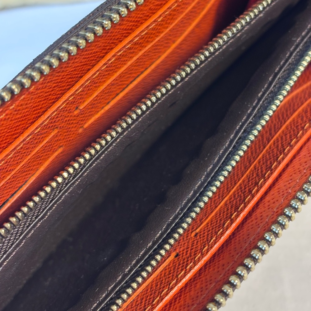 Louis Vuitton Clemence Wallet Monogram Orange - Picture 11 of 13